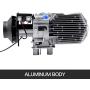 Happybuy 5KW Diesel Air Heater Muffler 12V 5000W Diesel Parking Heater 2 Duct Diesel Heater Double Vent with Knob Switch for RV Car Bus Motorhome Boats