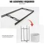 Mid Century White Planter with Black Plant Stand, 3 pcs Modern Planters for Indoor Plants, Metal Floor Planter Set with Foldable Stand Indoor Outdoor (Pack of 3) Mid Century White Planter with Black Plant Stand, 3 pcs Modern Planters for Indoor Plants, Metal Floor Planter Set with Foldable Stand Indoor Outdoor (Pack of 3)