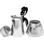 Moka Express Replacement Funnel Kits, 3 Packs Replacement Gasket Seals, 1 Stainless Steel Replacement Funnel with 1 Pack Stainless Filter Replacement (6-Cup)