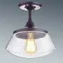 CLAXY Ecopower Vintage Metal Glass Ceiling Light 1-Lights Pendant Lighting Chandelier CLAXY Ecopower Vintage Metal Glass Ceiling Light 1-Lights Pendant Lighting Chandelier