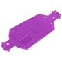 freneci Metal Chassis Plate Replacement for RC 1/10 HSP 94103 94123 Truck Off Road Buggy Upgrade Parts (Blue) - Blue