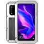 GFU Tempered Glass Armor Huawei P30 Case, Outdoor Dustproof Cover Shell for Huawei P30 Full Body Hybrid Heavy Duty Metal Shockproof (Silver, P30) GFU Tempered Glass Armor Huawei P30 Case, Outdoor Dustproof Cover Shell for Huawei P30 Full Body Hybrid Heavy Duty Metal Shockproof (Silver, P30)