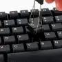 Keycap Puller for Mechanical Keyboard Stainless Steel Keycap Remover Tool Fixing Keyboard Black Keycap Puller for Mechanical Keyboard Stainless Steel Keycap Remover Tool Fixing Keyboard Black