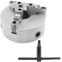K11-200 8'' Lathe Chuck,Metal Lathe Chuck Self-Centering 3 Jaw,For Grinding Machines Milling Machines,Metal Lathe Chuck Turning Machine Accessories.