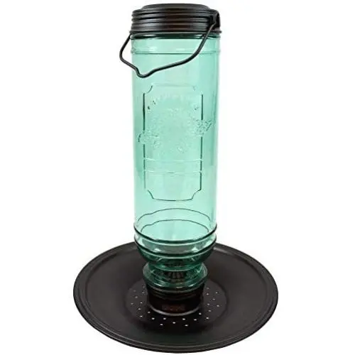 More Birds 28IN 281IN Feeder, 1.5 lb Seed Capacity, Brown More Birds 28IN 281IN Feeder, 1.5 lb Seed Capacity, Brown