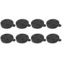 Brake Pads,4 Pairs Semi Metal Brake Disc Rotor Pad for 10inch Electric Scooter
