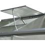 Outsunny 10 L x 6 W Outdoor Walk-in Garden Greenhouse with Roof Vent for Ventilation & Rain Gutter for Water Collection