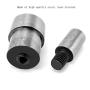 QWORK 1/4 inch Eyelet Buckle Mold, Heavy Duty Metal Grommet Die Mold, Hand Press Machine Setter