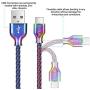 USB Type C Cable,Fantany 6.6 Feet Metal USB A to C Charging Cable&Sync Compatible with Galaxy S10,S9,S9+,S8,S8+,Note 8,9,LG V40,50 G7,8, Pixel 2,3,HTC 10,Nexus 5X/6P (Colourful, 6.6ft)
