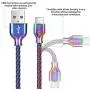 USB Type C Cable,Fantany 6.6 Feet Metal USB A to C Charging Cable&Sync Compatible with Galaxy S10,S9,S9+,S8,S8+,Note 8,9,LG V40,50 G7,8, Pixel 2,3,HTC 10,Nexus 5X/6P (Colourful, 6.6ft)