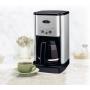 Cuisinart DCC-1200 Brew Central 12 Cup Programmable Coffeemaker, Black/Silver