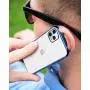 DTTO Compatible with iPhone 11 Pro Max Case, Slim Fit Clear Soft TPU Cover with Metal Luster Edge for 2019 iPhone 6.5 Inch，Blue