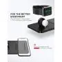 Wireless Charger, Seneo 2 in 1 Dual Wireless Charging Pad with iWatch Stand for iWatch 6/5/4/3/2, 7.5W Wireless Charger for iPhone 12/11/11 Pro Max/XR/XS Max/XS/X/8, Airpods(No iWatch Charging Cable) Wireless Charger, Seneo 2 in 1 Dual Wireless Charging Pad with iWatch Stand for iWatch 6/5/4/3/2, 7.5W Wireless Charger for iPhone 12/11/11 Pro Max/XR/XS Max/XS/X/8, Airpods(No iWatch Charging Cable)