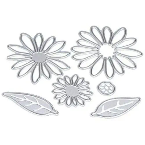 LIGONG 6 Pieces DIY Cutting Dies Flowers Leaf Metal Embossing Stencil For Album Scrapbooking Paper Card Art Craft LIGONG 6 Pieces DIY Cutting Dies Flowers Leaf Metal Embossing Stencil For Album Scrapbooking Paper Card Art Craft