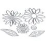 LIGONG 6 Pieces DIY Cutting Dies Flowers Leaf Metal Embossing Stencil For Album Scrapbooking Paper Card Art Craft LIGONG 6 Pieces DIY Cutting Dies Flowers Leaf Metal Embossing Stencil For Album Scrapbooking Paper Card Art Craft
