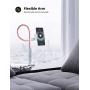 Gooseneck Bed Phone Holder Mount - Lamicall Flexible Long Arm Clip Clamp for Desk, Bendy Lazy Arm Bracket, Overhead Mount Stand Compatible with Phone 12 Mini 11 Pro Xs Max XR X 8 7 6 Plus - Rose Gold
