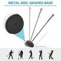 Neewer Compact Base 210cm Microphone Floor Stand with Mic Holder, Adjustable Height 37-83 inches, Solid Metal Disc-Shaped Base, 3/8'' to 5/8'' Screw Adapter, Detachable for Easy Transport (Black) Neewer Compact Base 210cm Microphone Floor Stand with Mic Holder, Adjustable Height 37-83 inches, Solid Metal Disc-Shaped Base, 3/8'' to 5/8'' Screw Adapter, Detachable for Easy Transport (Black)