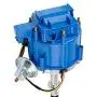 A-Team Performance HEI Complete Distributor 65K Coil Compatible With AMC/Jeep Straight 6 232 3.8L & 258 4.2L One Wire Installation Blue Cap