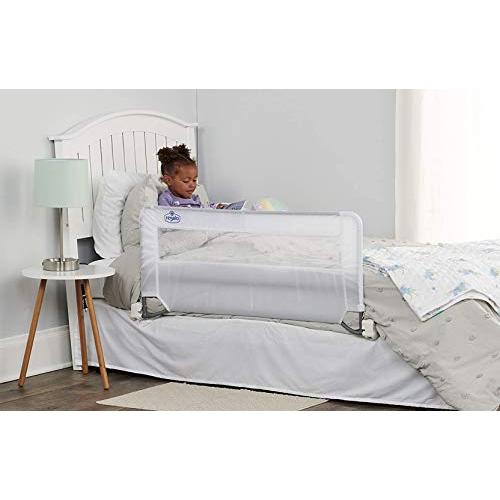 Regalo Swing Down Bed Rail Guard, with Reinforced Anchor Safety System