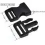 SGH Pro Quick Side Release Buckles 1'' Wide 2 Pack Dual Adjustable No Sewing Clips Snaps Heavy Duty Plastic Replacement for Nylon Strap Backpack Fanny Pack Nylon Webbing Belt Dog Collars SGH Pro Quick Side Release Buckles 1'' Wide 2 Pack Dual Adjustable No Sewing Clips Snaps Heavy Duty Plastic Replacement for Nylon Strap Backpack Fanny Pack Nylon Webbing Belt Dog Collars