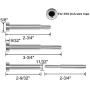 CKE 40 Pack Stainless Steel Invisible Receiver and Swage Stud End for 3/16 Inch Cable Railing, Deck Stair Threaded End Fitting for Wood & Metal Post CKE 40 Pack Stainless Steel Invisible Receiver and Swage Stud End for 3/16 Inch Cable Railing, Deck Stair Threaded End Fitting for Wood & Metal Post