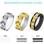 Invisible Ring Size Adjuster with Silver Polishing Cloth ,Jewelry Guard, Tightener ,Spacer, Sizer, Fitter,Reducer for Wide Rings,Multi-Size Ring Resizer,Set of 54+3 PCS