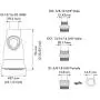 KES Kitchen Faucet Pull Down Sprayer Pull Out Sink Sprayer Head Replacement Brushed Nickel, PFS5M-BN KES Kitchen Faucet Pull Down Sprayer Pull Out Sink Sprayer Head Replacement Brushed Nickel, PFS5M-BN