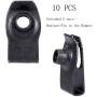 BingSnow 28 Pcs Engine Splash Shield Body Bolts Fender Bumper Clips Rivets Extruded U-Nuts Kit for Nissan 370Z 350Z Infiniti G35 G37 FX35 FX45 EX35