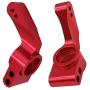 Aluminum Rear Stub Axle Bearing Carriers Upgrade Parts 3752 for Traxxas 1/10 2WD Slash Rustler VXL Stampede Bandit, Red