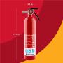 First Alert HOME1 Rechargeable Home Fire Extinguisher 4-Pack, Red | UL Rated 1-A:10-B:C | All-Metal Fire Extinguisher with Pull Pin & Safety Seal | U.S. Coast Guard Approved for Marine Use