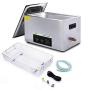 Ultrasonic Cleaner, ONEZILI Industrial 30L Large Heated Ultra Sonic Cleaner, 600W Carburetor Cleaner Machine with Drainage System for Metal Parts, Carburetor, Fuel Injector, Brass, Motor Repair Tools