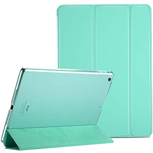 ProCase iPad 9.7 Case (Old Model) 2018 iPad 6th Generation / 2017 iPad 5th Generation Case - Ultra Slim Lightweight Stand Case with Translucent Frosted Back Smart Cover for iPad 9.7 Inch –Mint