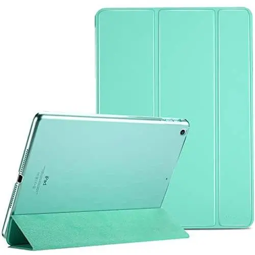 ProCase iPad 9.7 Case (Old Model) 2018 iPad 6th Generation / 2017 iPad 5th Generation Case - Ultra Slim Lightweight Stand Case with Translucent Frosted Back Smart Cover for iPad 9.7 Inch –Mint ProCase iPad 9.7 Case (Old Model) 2018 iPad 6th Generation / 2017 iPad 5th Generation Case - Ultra Slim Lightweight Stand Case with Translucent Frosted Back Smart Cover for iPad 9.7 Inch –Mint