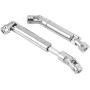 RC Car Drive Shaft, 2 Pcs Metal Drive Joint Shaft CVD RC Upgrade Parts for SCX10 D90 90021 90028 (90mm-125mm)