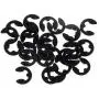 Flameer 30pcs 02037 Metal E-Clip φ2.5 2.5mm for HSP 1/10 RC Vehicle Toys Spare Parts