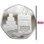 Pacoco I Survived 2020 Commemorative Coins, 2020 Commemorative Coins Double-Sided Commemorative Metal Coins A Year to Remember 2020 for Friends Family Collectors - 1PCS, US Shipping