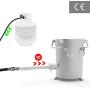 GONGYI Original 6KG Propane Gas Melting Furnace Kit Stainless Steel 304 Up to 2372°F/1300°C for Scrap Metal Recycle Smelting Gold Copper Aluminum Glass Jewelry Includes Crucible and Crucible Tongs