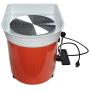 HTTMT- Electric Pottery Wheel 25cm Pottery Forming Machine 250W Pottery Wheel DIY Clay [P/N:ET-TOOL002-250-Red]