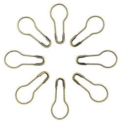 Firefly 1000pcs Bronze Metal Gourd Pin/Calabash Pin/Safety Pins/Bulb Pin/Bead Needle Pins/Clothing Tag Pins DIY Home Accessories