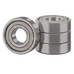 XiKe 4 Pcs 6203ZZ Double Metal Seal Bearings 17x40x12mm, Pre-Lubricated and Stable Performance and Cost Effective, Deep Groove Ball Bearings.