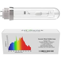 iGrowtek CMH 315W 4200K Grow Light Bulb, CMH 315 Grow Bulb,High Par Full Spectrum,Ceramic Metal Halide Grow Lamp,for Indoor Growing Veg and Flower