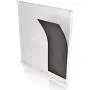 Thermaltake Core P3 ATX Tempered Glass Gaming Computer Case Chassis, Open Frame Panoramic Viewing, White Edition, CA-1G4-00M6WN-05,Snow Thermaltake Core P3 ATX Tempered Glass Gaming Computer Case Chassis, Open Frame Panoramic Viewing, White Edition, CA-1G4-00M6WN-05,Snow