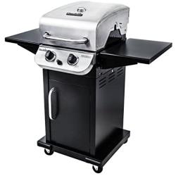 Char-Broil 463673519 Performance Series 2-Burner Cabinet Liquid Propane Gas Grill, Stainless Steel