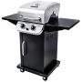 Char-Broil 463673519 Performance Series 2-Burner Cabinet Liquid Propane Gas Grill, Stainless Steel