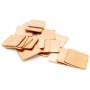 IC Chipset GPU CPU Thermal Heatsink Copper Pad Shim Size 20 x 20 x 1.2mm Pack of 20