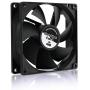 AAB Cooling Black Silent Fan 9 - Silent and Efficient 92mm Fan with 4 Anti-Vibration Pads, PC Fan, Computer Fan, 12V, CPU Fan, Quiet Fan