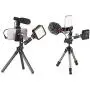Metal Phone Tripod Mount with Cold Shoe,Woohoto 360 Phone Tripod Holder Adapter,Desktop Cell Phone Stand, Compatible with iPhone 12 Tripod Mount Sumsung Smartphone, Video Live Streaming Rig Metal Phone Tripod Mount with Cold Shoe,Woohoto 360 Phone Tripod Holder Adapter,Desktop Cell Phone Stand, Compatible with iPhone 12 Tripod Mount Sumsung Smartphone, Video Live Streaming Rig