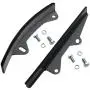 NEW Timing Chain Kit (2 Heavy Duty Metal Guide Rails) with Water Pump, & Graphite Head Gasket compatible with 85-95 Toyota 2.4L 4Runner Pickup Celica 4-Cylinder SOHC 8-Valve Engine 22RE 22REC