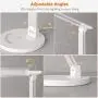 TaoTronics LED Desk Lamp, Eye-caring Table Lamps, Dimmable Office Lamp with USB Charging Port, 5 Lighting Modes with 7 Brightness Levels, Touch Control, White, 12W, Philips EnabLED Licensing Program TaoTronics LED Desk Lamp, Eye-caring Table Lamps, Dimmable Office Lamp with USB Charging Port, 5 Lighting Modes with 7 Brightness Levels, Touch Control, White, 12W, Philips EnabLED Licensing Program