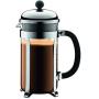 Bodum 1928-16US4 Chambord French Press Coffee Maker, 1 Liter, 34 Ounce, Chrome